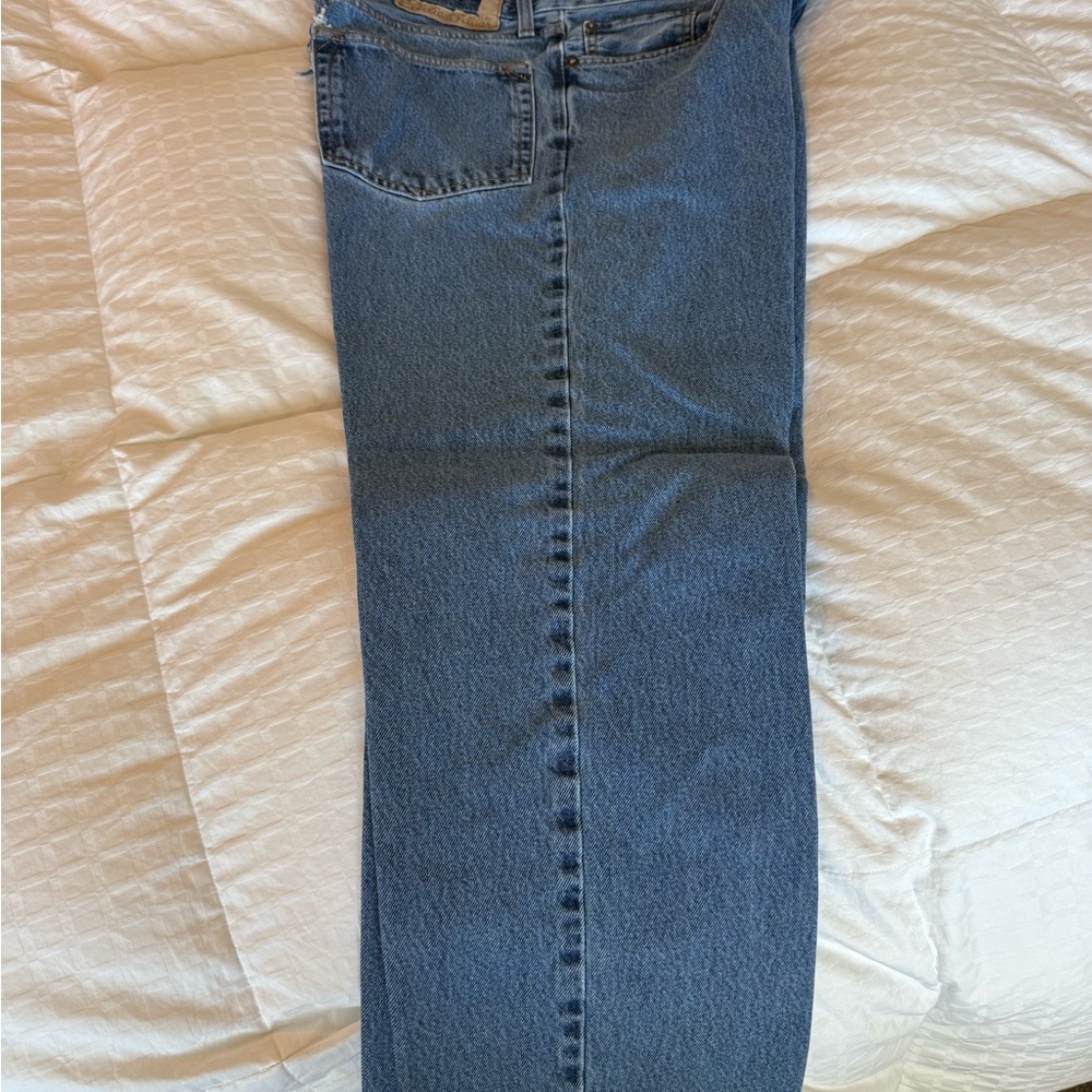 Eddie Bauer Blue Straight Leg Jeans
